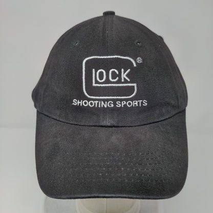GLOCK Shooting Sports Slideback Hat Black OSFA Adjustable Embroidered 6 Panel