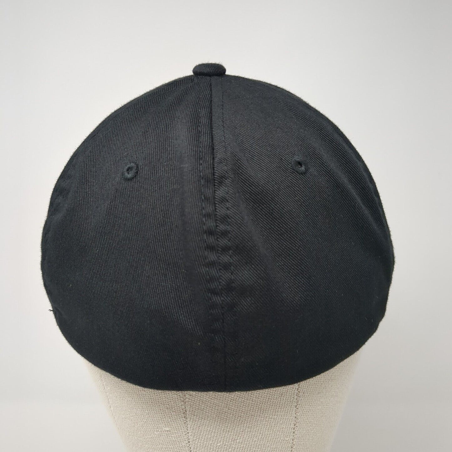 Under The Sun Fitted Hat Black L-XL Embroidered Stretch Flexfit Yupoong