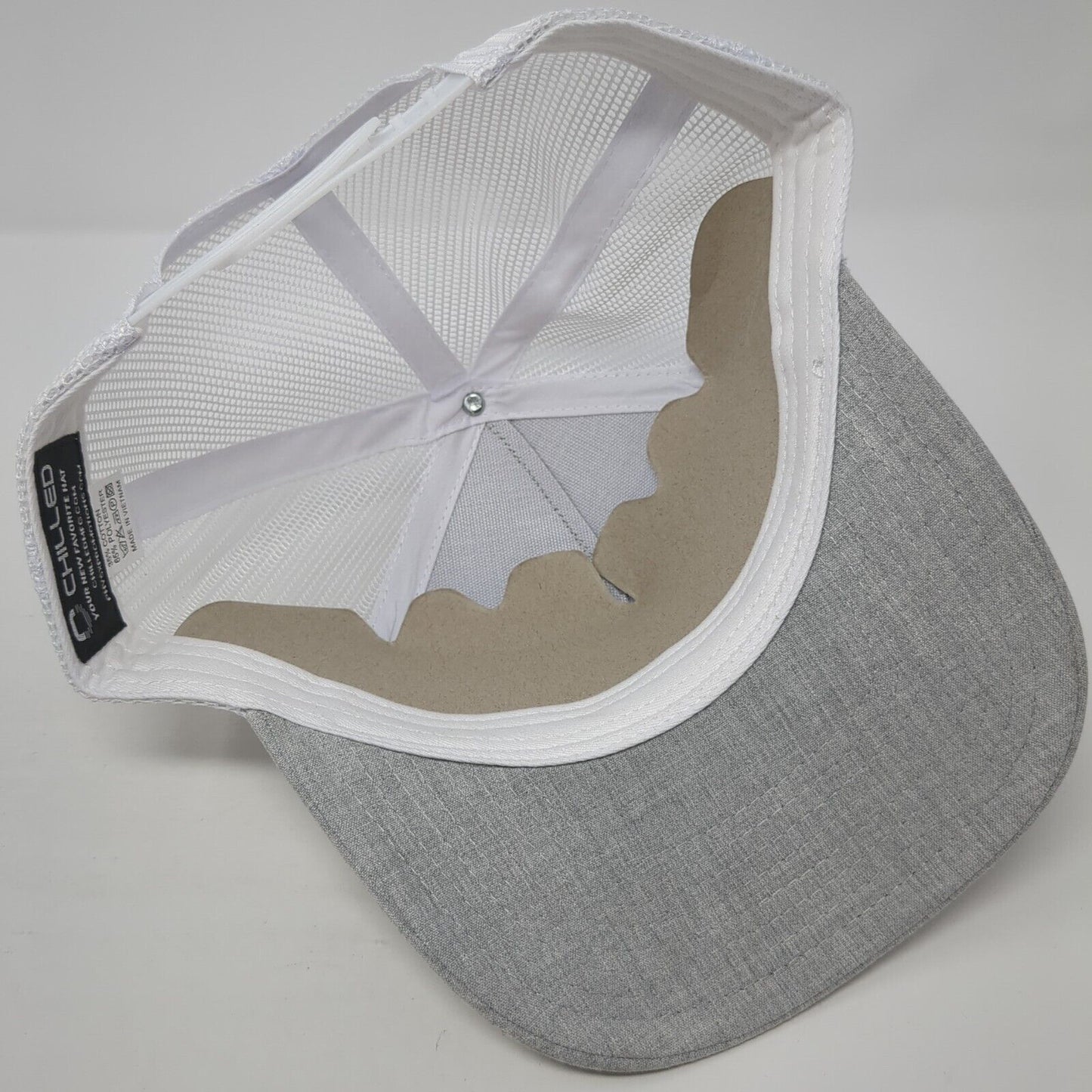 BO12 Servant Leadership Snapback Trucker Hat Gray OS Adjustable Mesh Chilled