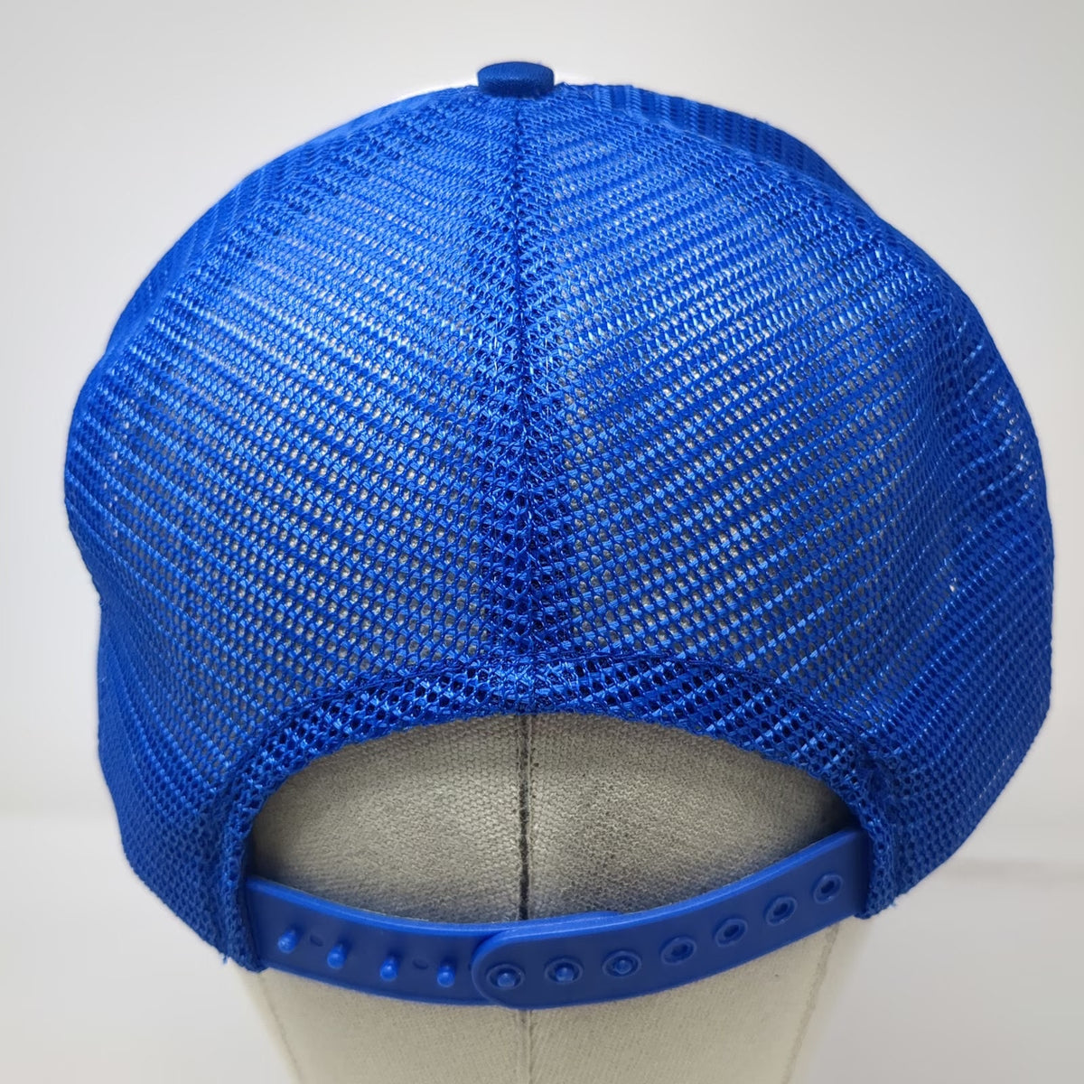 Blue White Trucker Hat One Size Mesh Snapback Avery's Iron Horse Bar Pocatello