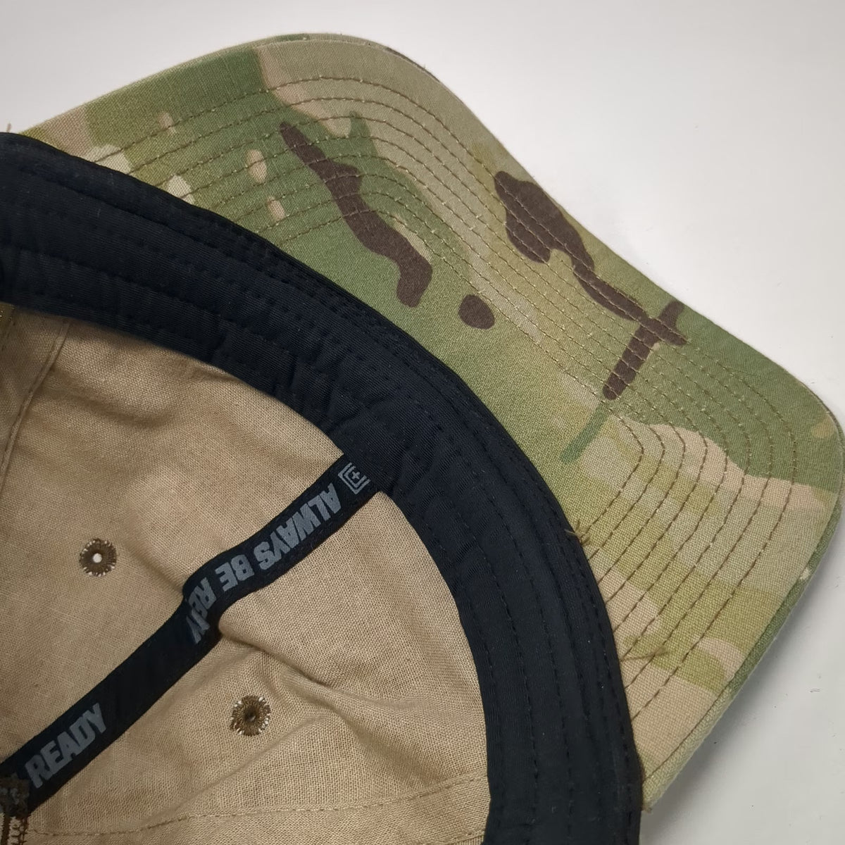 5.11 Tactical Baseball Cap Green One Size Multicam Front Loop Strapback hat