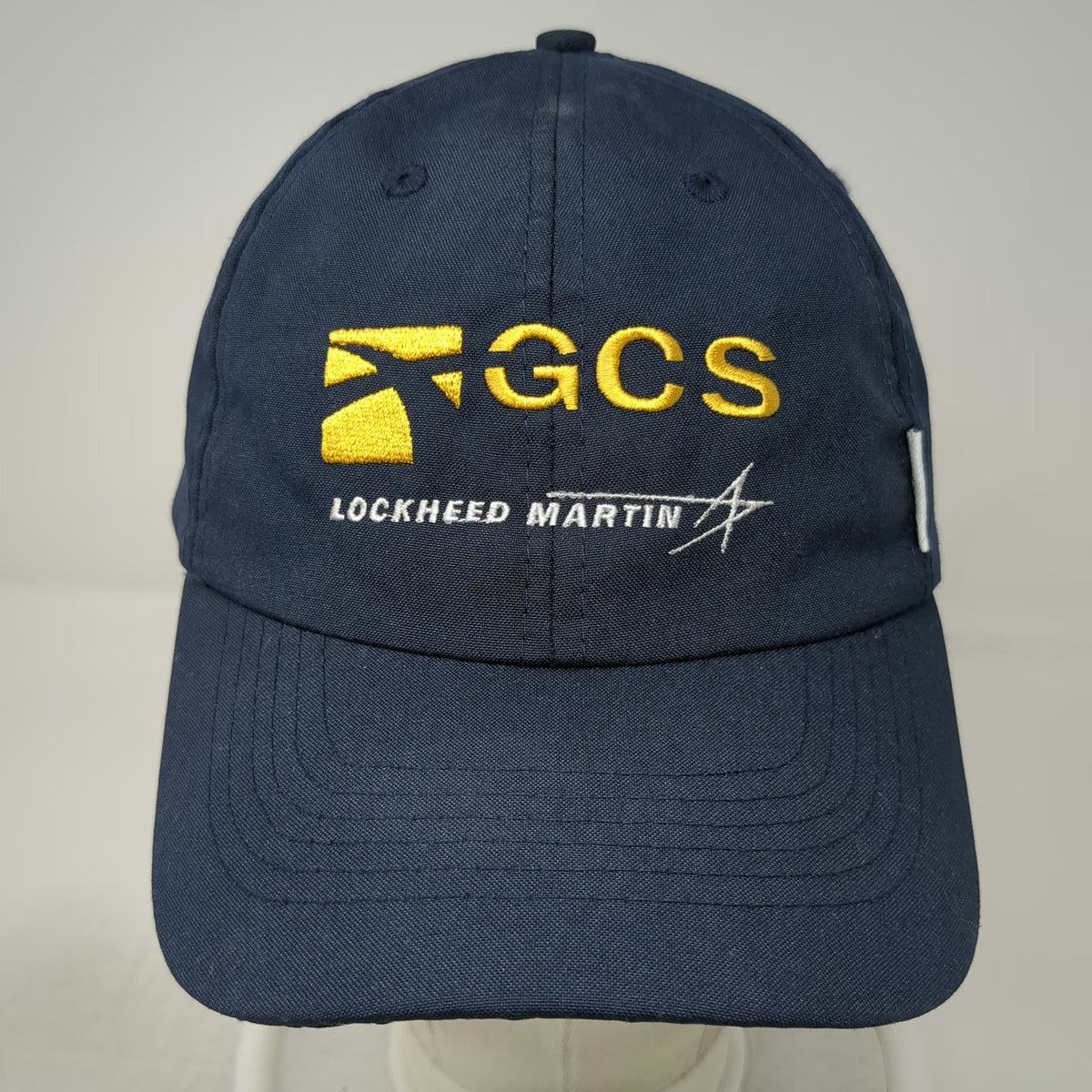 AMC Line Lockheed Martin GCS Baseball Cap Blue One Size Recycled Strapback Hat