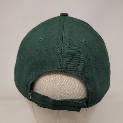 Pet Pal Animal Shelter Strapback Hat Green One Size Embroidered Bayside