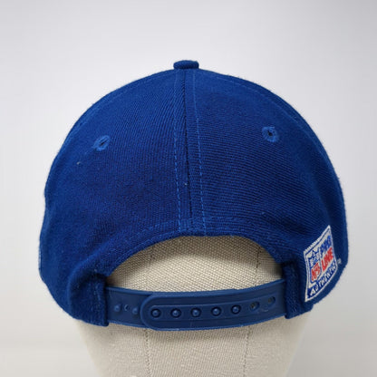 Logo Athletic Dallas Cowboys NFL Pro Line Snapback Hat Blue Vintage Side Hits