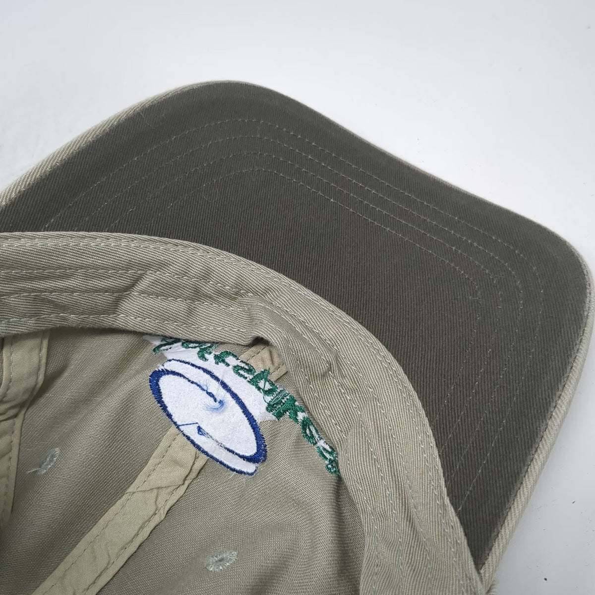Alternative Headwear Softspikes Hat Baseball Cap Beige One Size Slideback Golf