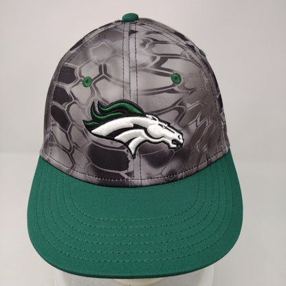 Mustang Football Fitted Hat Multi M/L Embroidered Kryptek Outdoor Cap