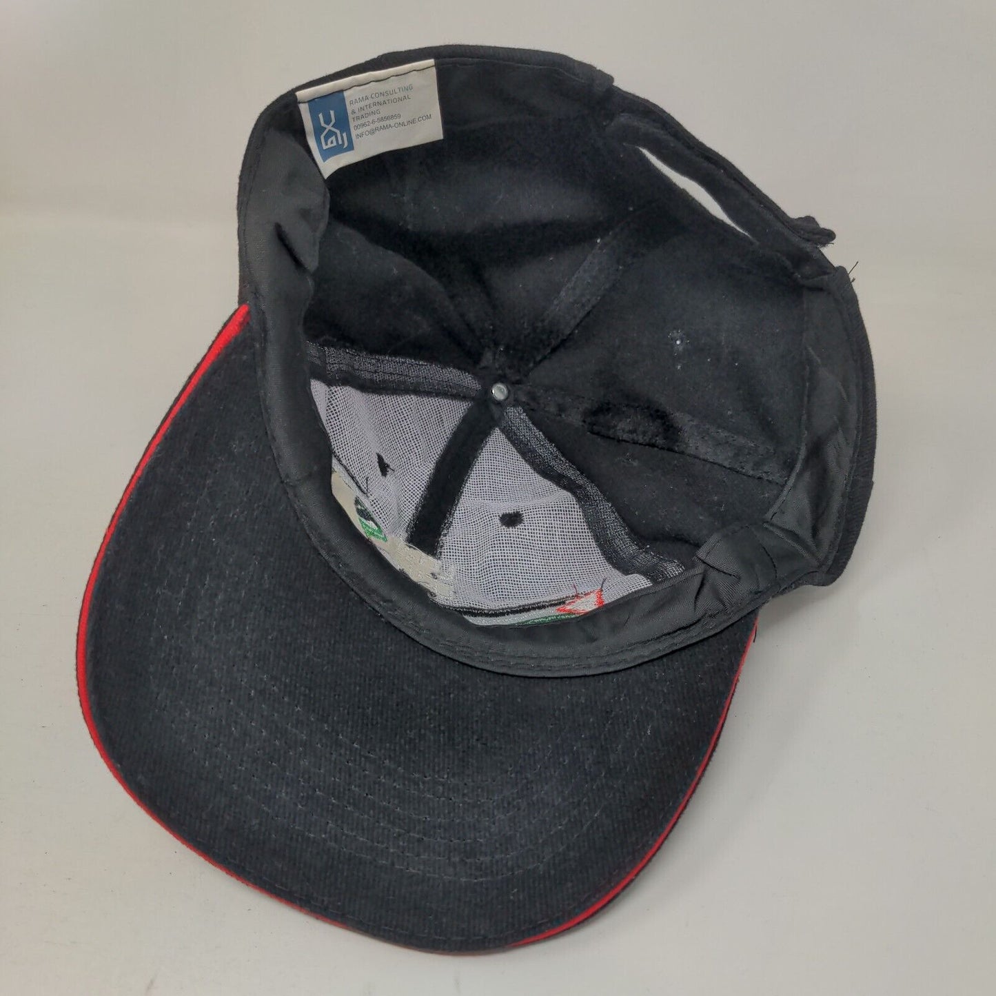 Rama Consulting & International Trading Strapback Hat Black One Size