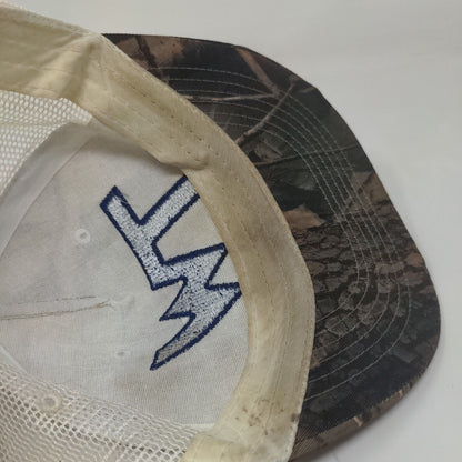 TW Snapback Mesh Back Trucker Hat Camo OSFA Embroidered TW Logo