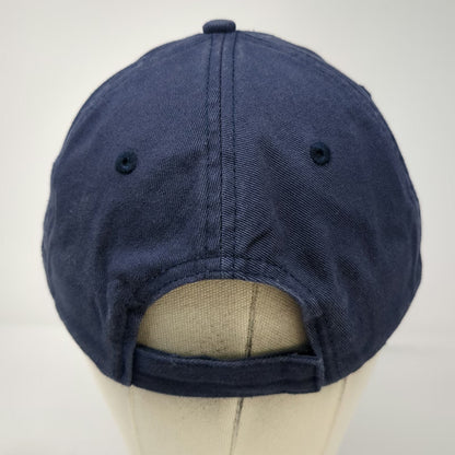 Vineyard Vines Baseball Cap Blue One Size Whale Logo Strapback Cotton Fabric Hat