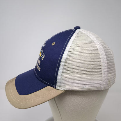 Cap America Black Hills Aerial Adventures Helicopter Baseball Cap Blue One Size
