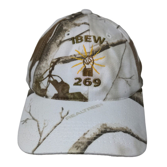 International Brotherhood of Electrical Workers Men's Strapback Hat Camo #269