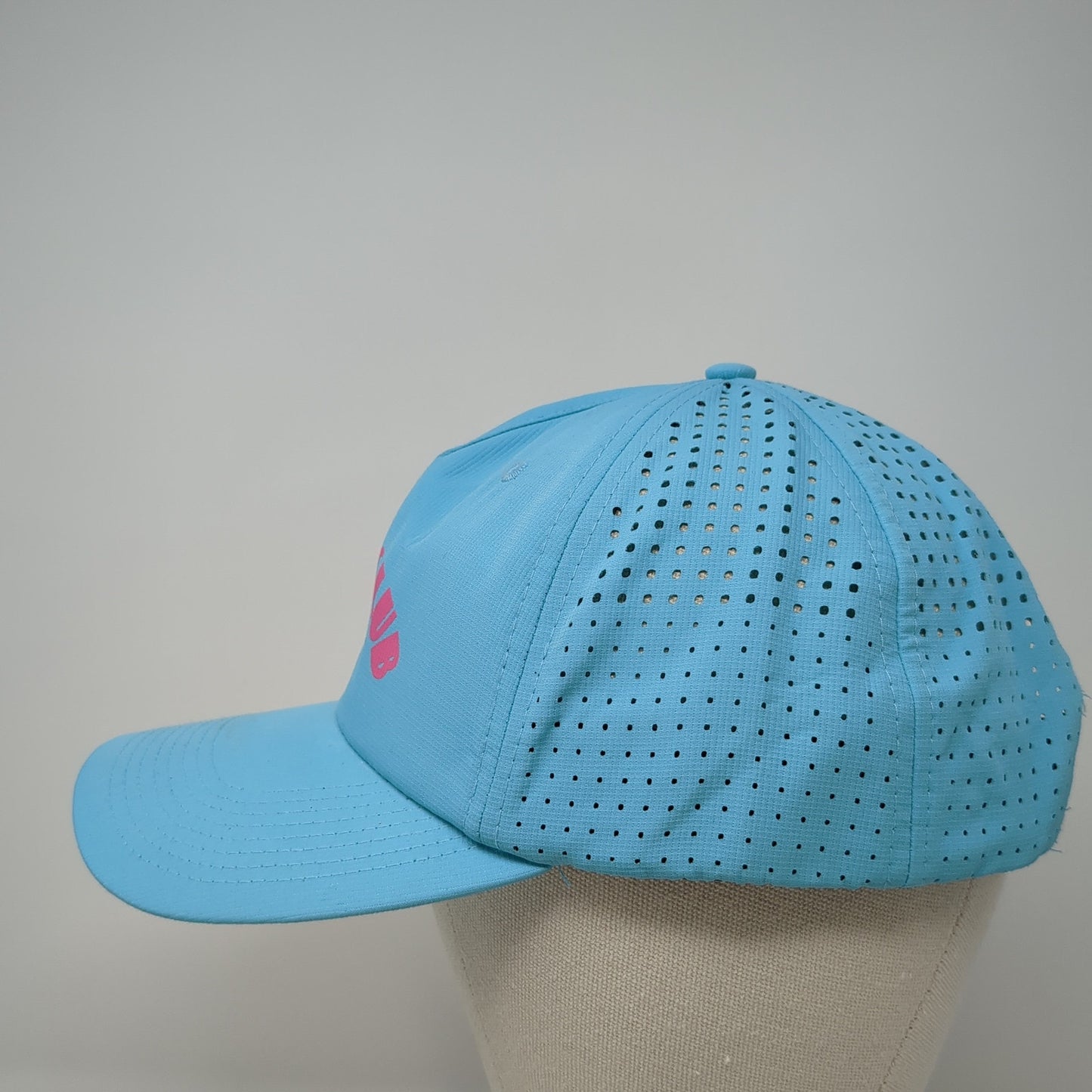Rum Club Flomotion Snapback Cap Blue One Size Adjustable Mesh Back 6 Panel