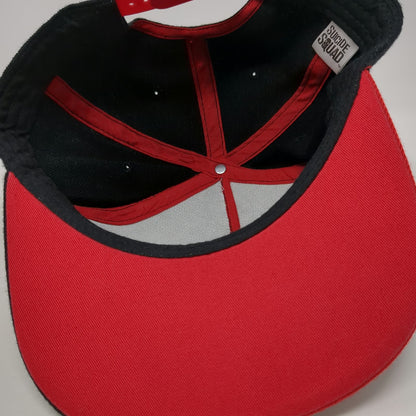 Suicide Squad 5 Panel White Black Red Snapback OSFM Harley Quinn Hat Diamonds
