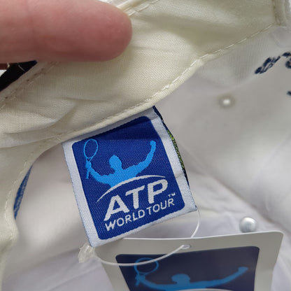 ATP World Tour Baseball Cap White One Size Barclays Finals O2 2009 Tennis Hat