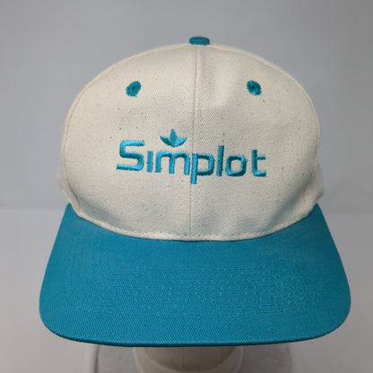 Simplot Snapback Hat Multicolor One Size Adjustable Embroidered 6 Panel KC
