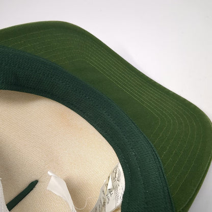 Patagonia Trucker Hat Green One Size Striped Mesh Back Snapback Rope Detail
