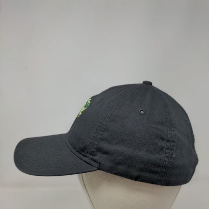 Palm Tree Slideback Hat Black OS Adjustable Nothing Lasts Forever H3 Headwear