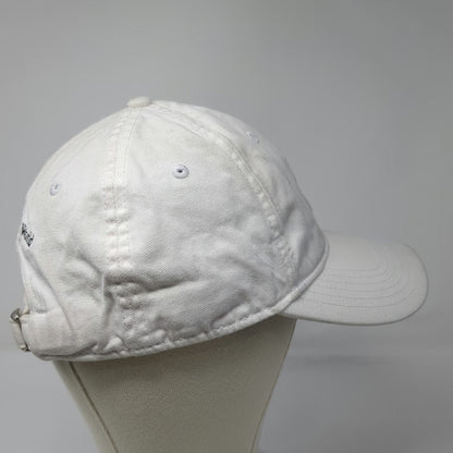 Walt Disney World Minnie Mouse Baseball Cap White One Size Slideback Buckle Hat
