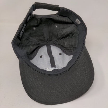 MCI Strapback Hat Gray One Size Mid Fit Adjustable Embroidered Ahead Performance