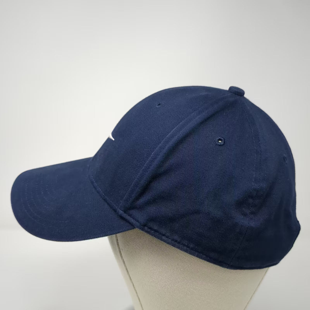 Nike Baseball Cap Blue Adjustable Embroidered Swoosh Just Do It Logo Hat Vintage