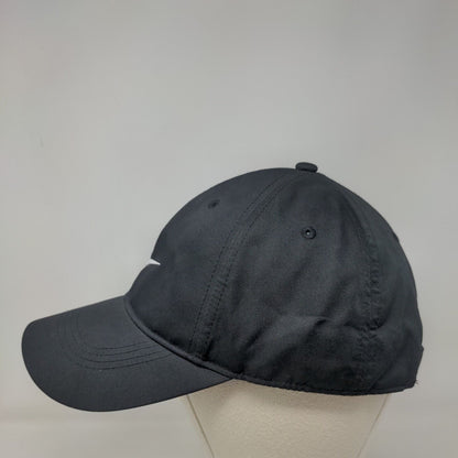Nike Swoosh Strapback Hat Black OSFM Heritage 86 Dutch Bros Boise