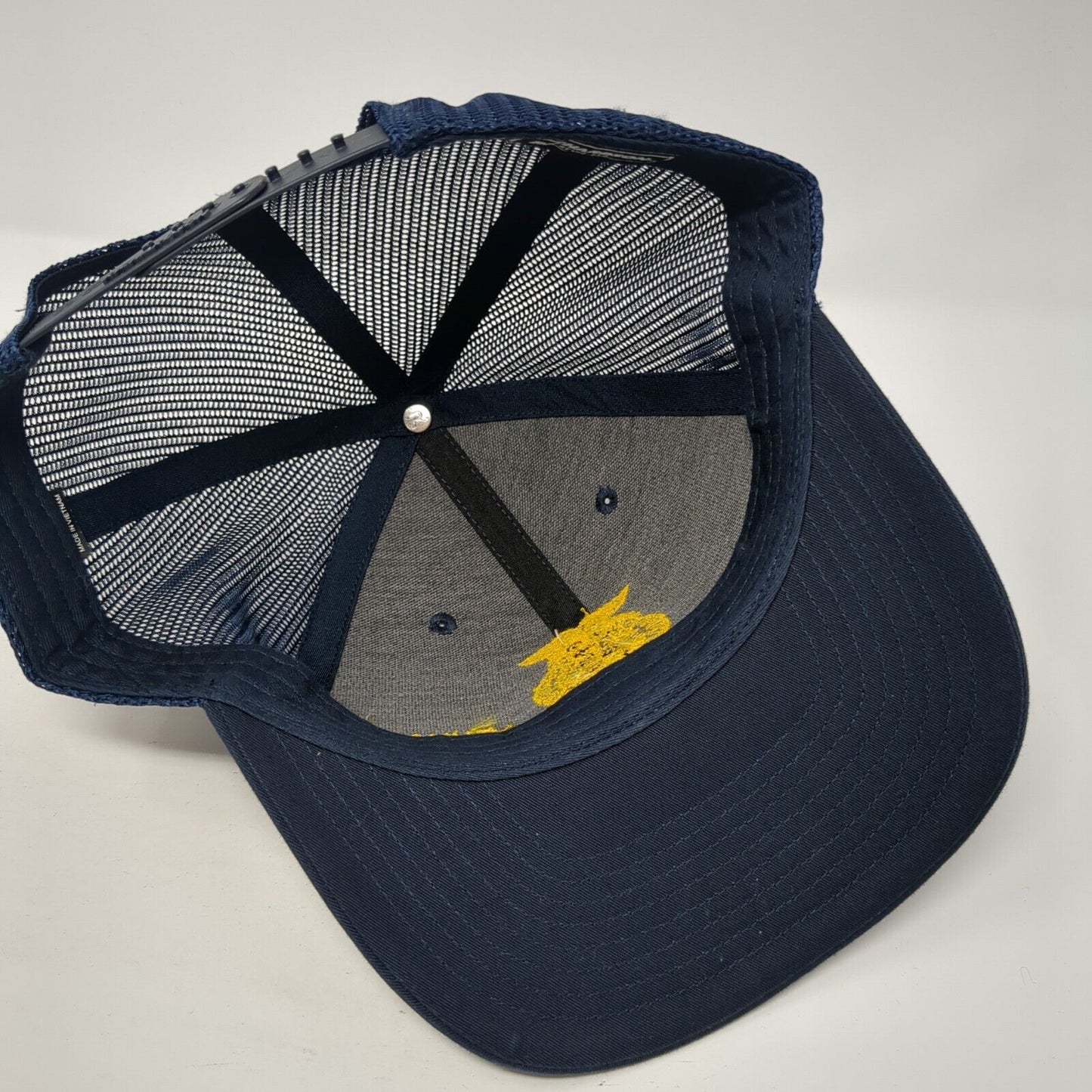 KUNA FFA Est. 1949 Snapback Trucker Hat Blue OS Adjustable Mesh Back Richardson