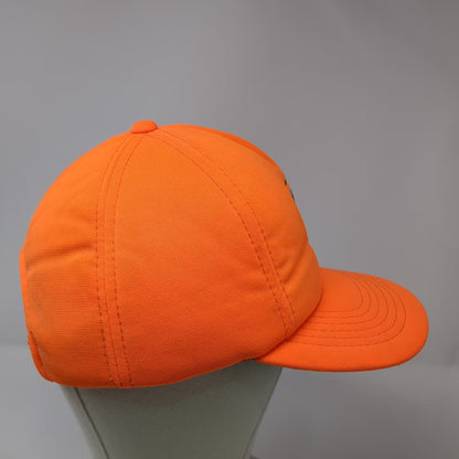 Buck Bay Orange Trucker Hat Dog Pointer Embroidered Hat Ear Flaps Vintage Foam