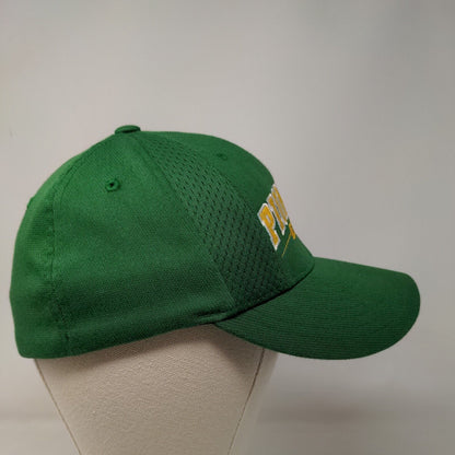 Richardson Men's Fitted Hat Green Size S-M Embroidered U-High Pioneers Logo