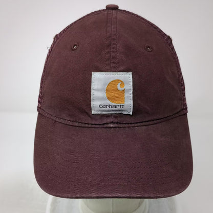 Carhartt Trucker Hat Purple White Gold One Size Snapback Mesh Back Adjustable