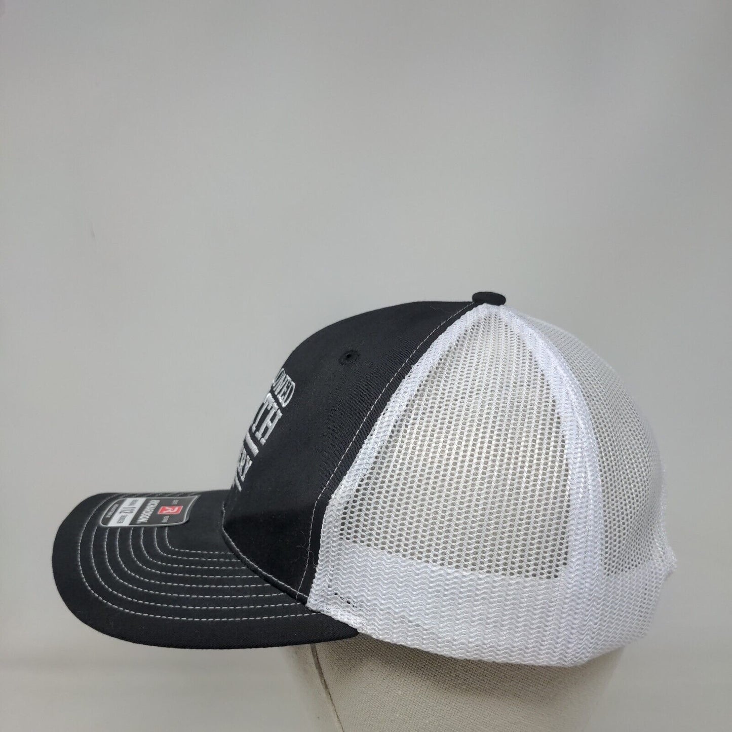 Hollowed Earth Pottery Snapback Mesh Back Trucker Hat Black Adjustable