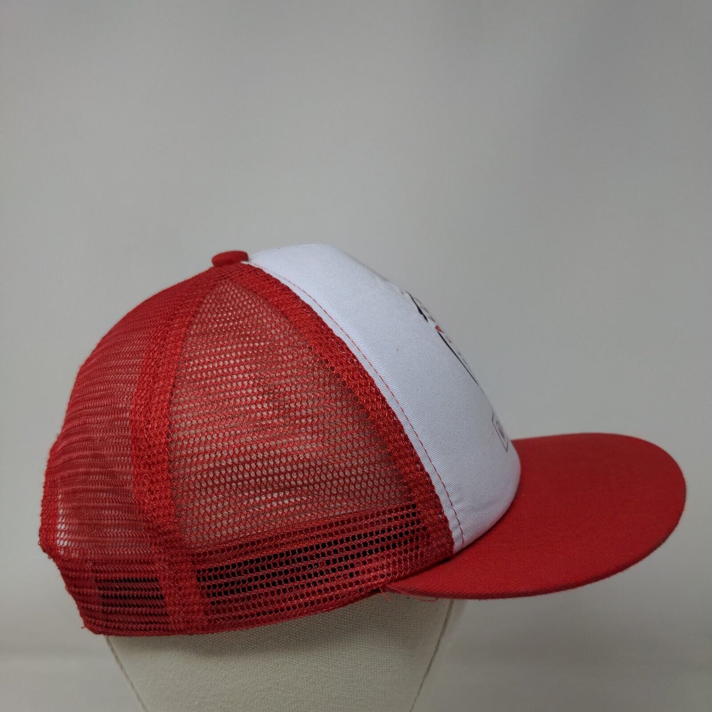 2022 Dallas Asian Independence Cup Snapback Trucker Hat Red One Size Mesh Back
