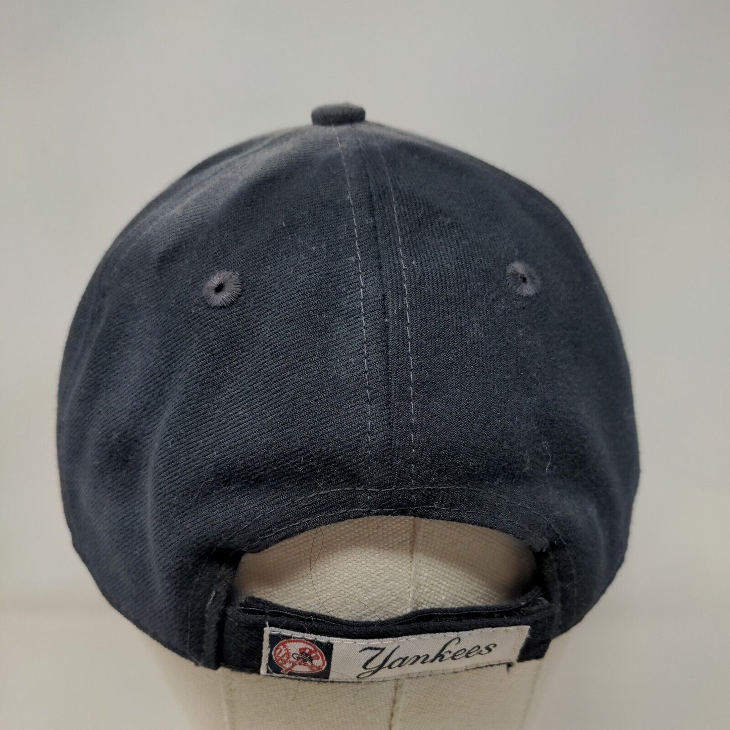 New York Yankees Strapback Hat Blue New Era 9Forty Embroidered Logo MLB