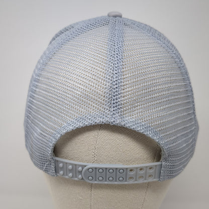 Rovor Snapback Trucker Hat Gray One Size Adjustable 6 Panel Mesh Back