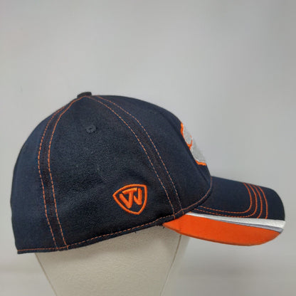 Top of the World Men's Fitted Hat Blue OSFA Clemson Tigers Embroidered Logo