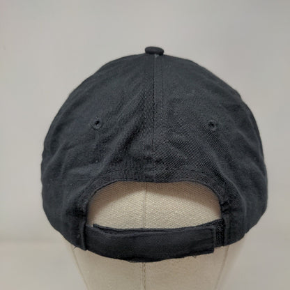 Driftwood Palm Harbor Strapback Hat Black One Size Embroidered Big X