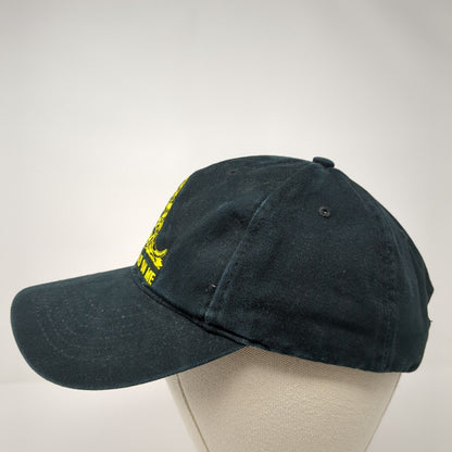 Dont't Tread On Me Starpback Hat Black OSFA Adjustable Embroidered Rothco Cotton
