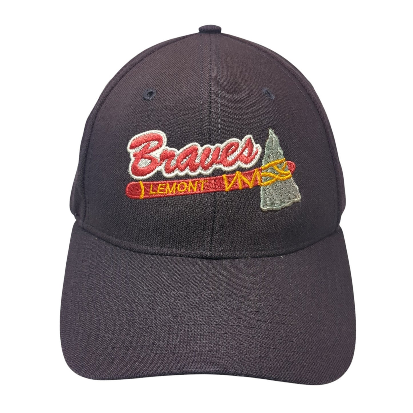 Braves Lemont Strapback Hat Blue Large Adjustable 6 Panel Richardson