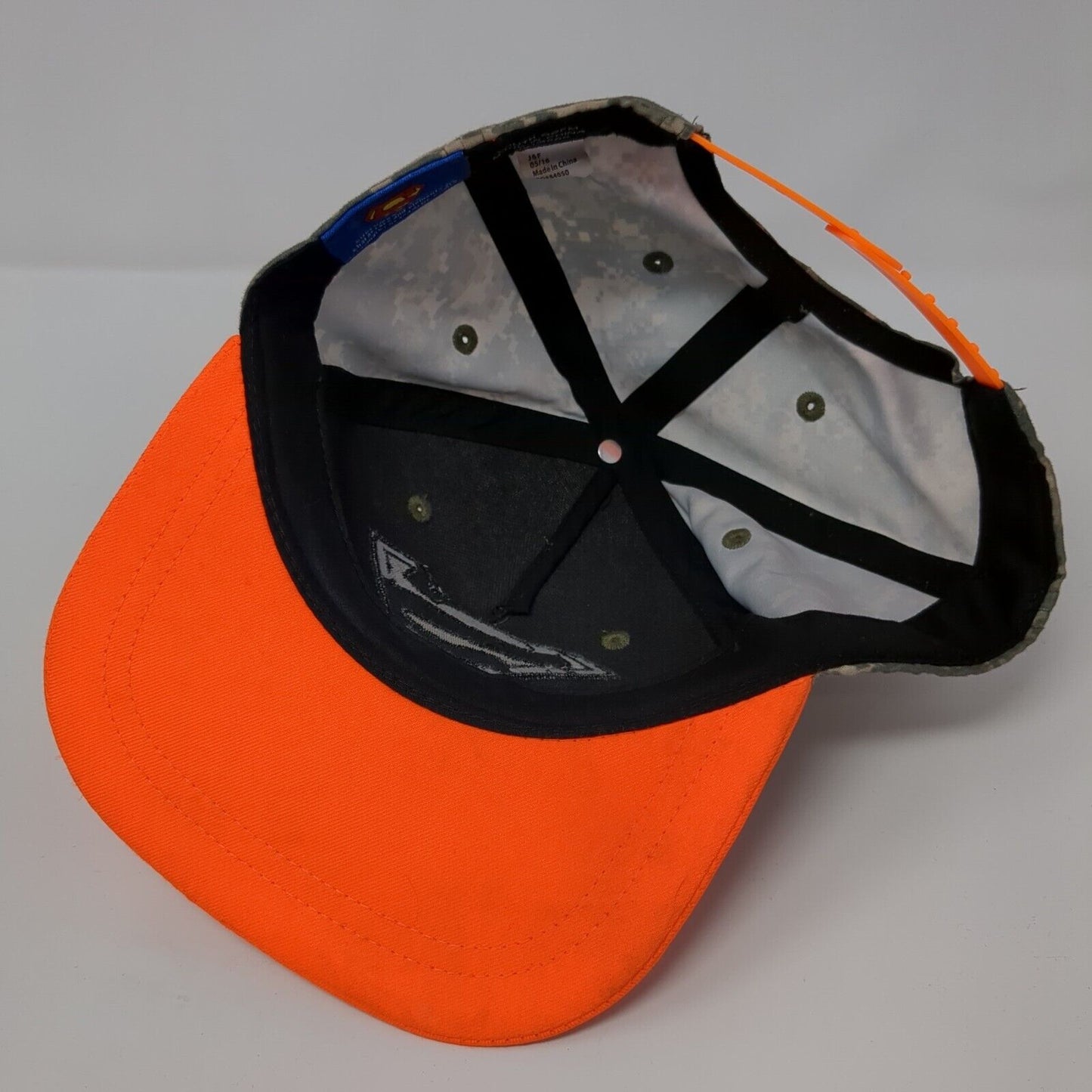 Superman Snapback Hat Digital Camo Youth One Size Adjustable Superhero
