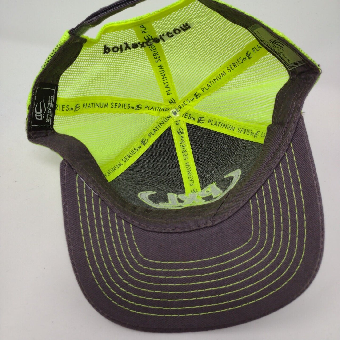 PXL Baler Twine Strapback Hat Multicolor OSFM Adjustable Mesh Back Outdoor Cap