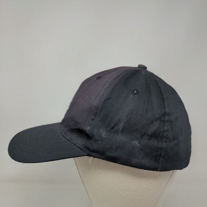 T-Mobile Strapback Hat Black One Size Adjustable Embroidered Patriotic 6 Panel