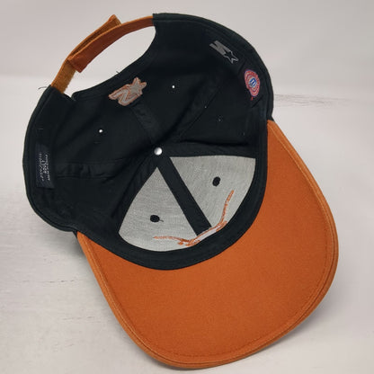 Starter Texas Longhorns NCAA Black One Size 1883 Contrast Brim Strapback Hat