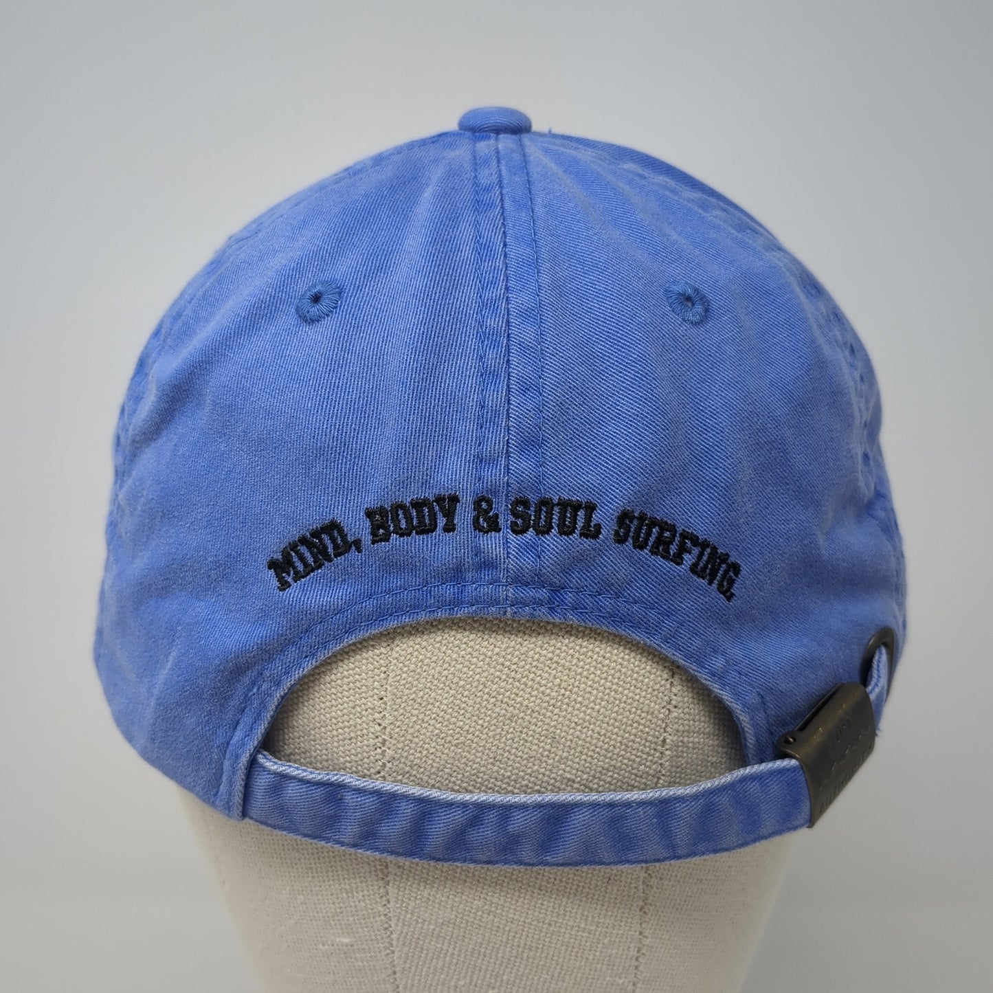 MBS Mind Body & Soul Surfing Baseball Cap Blue OS Adjustable Port Authority