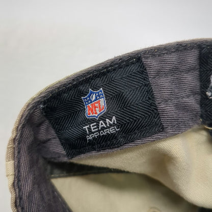 47 Brand NFL New England Patriots Cap Green L Camo Raw Edge Patch Franchise Hat