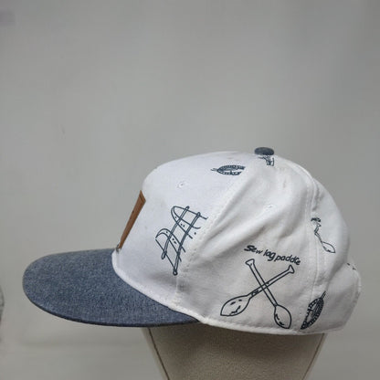 Monto Wait Tour Own Snapback Hat Multi One Size Leather Patch Colorblock
