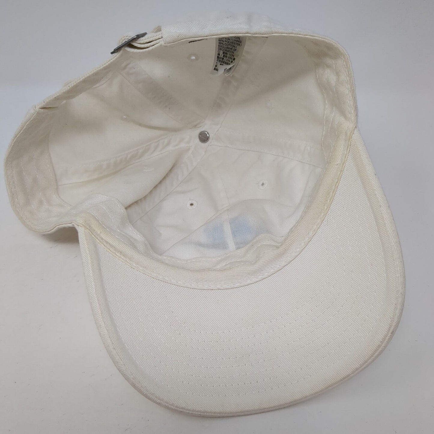 Nike Slideback Hat White One Size Adjustable Embroidered Swoosh Heriatge86