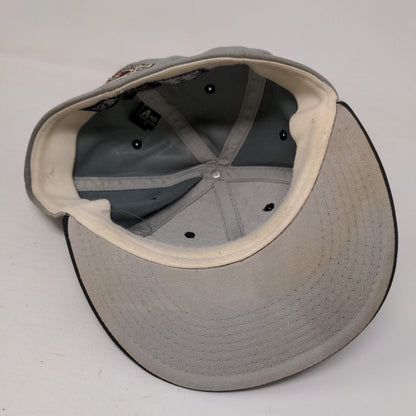 The Game Pro Fitted Hat Gray Small Embroidered I Star 5th Anniversary Logo
