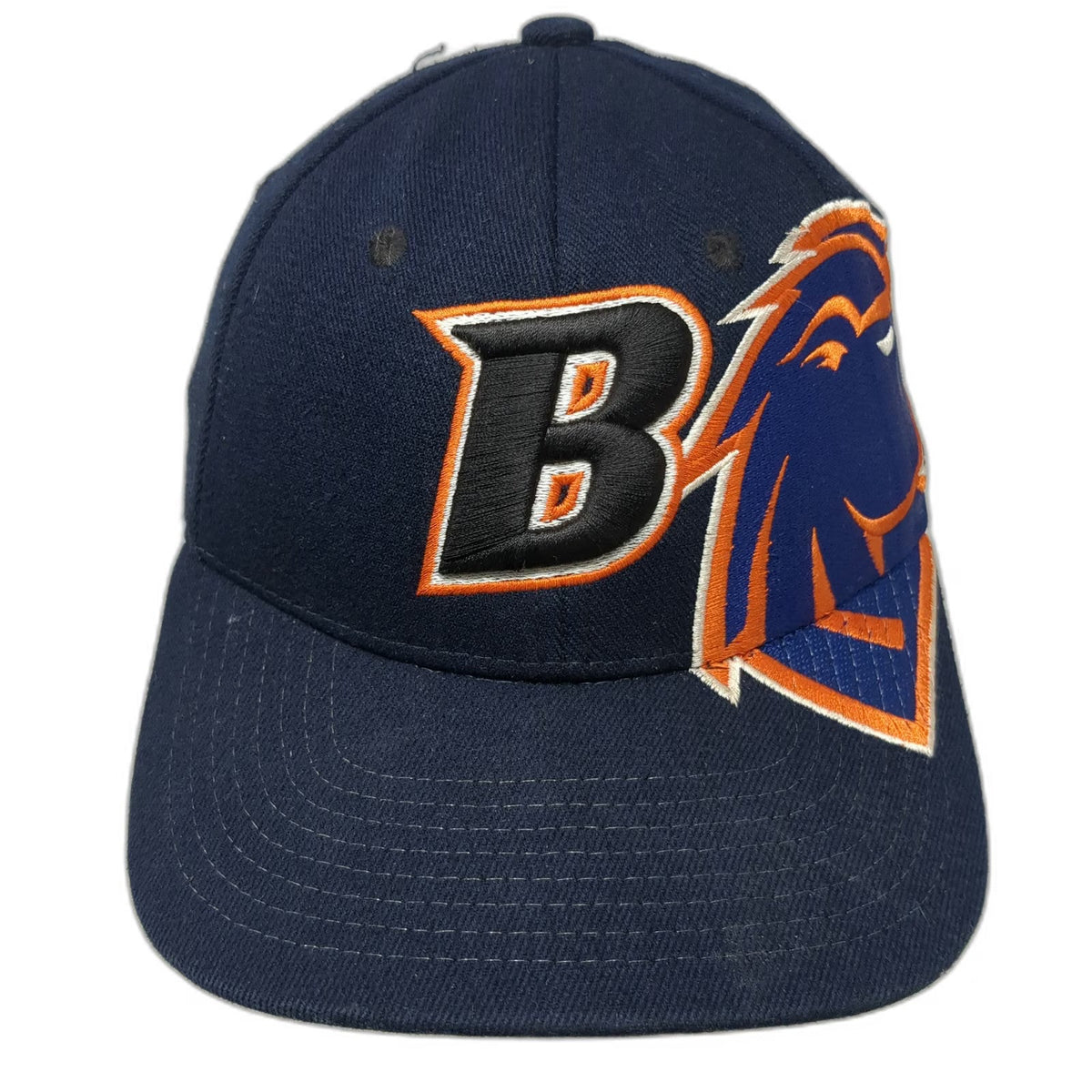 Boise State Broncos NCAA Zephyr Blue S Cap Fitted 3D Embroidery Stretch Fit Hat