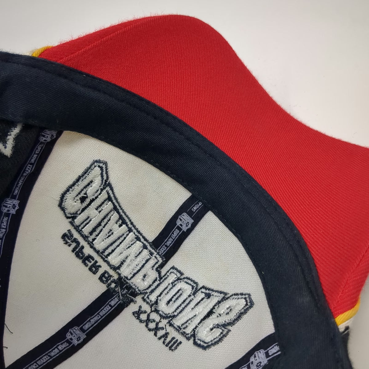 New England Patriots NFL Reebok Super Bowl XXXVIII Champions Hat White One Size