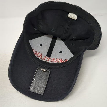 Black Maryland Drinking Team LED Light Baseball Cap One Size Fitted Champs Hat