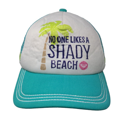 No One Likes A Shady Beach Snapback Mesh Back Trucker Hat Multi One Size